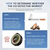 Portable Carbon Monoxide Detector for Travel, 120H Battery Safe Alert RV CO Detector Smoke Detector for Camping, Hotel Room Travelling Air Quality