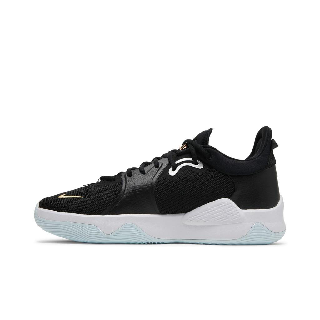 Nike PG 5 EP 'Black' (Unisex) Black / White / Barely Green / Multi-Color Basketball Shoes CW3146 001