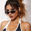 Sexy Small Oval Women'S Sunglasses  Hot Sun Glasses Female Retro Shade Eyeglass