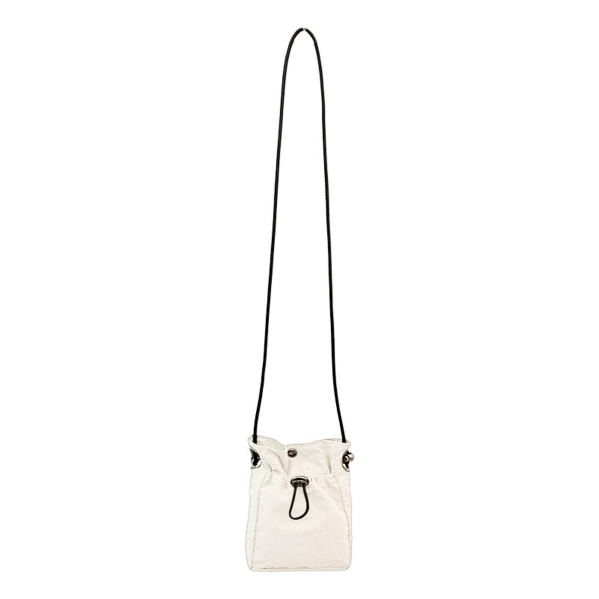 Shy grapes Nylon Crossbody Bag Soft Mini Phone Wallet Multifunctional Square Shoulder Bag Crossbody Purse Canvas Purse one size gebroken witte kleur