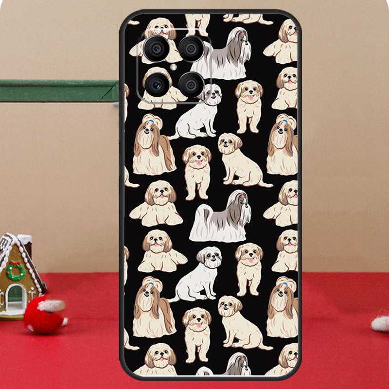 Cartoon Shih Tzu Dog Case For Honor Magic 8 Pro 6 7 Lite Honor 400 200 50 70 X8c X8b X9a X9b X9c X9d Win RT Coque