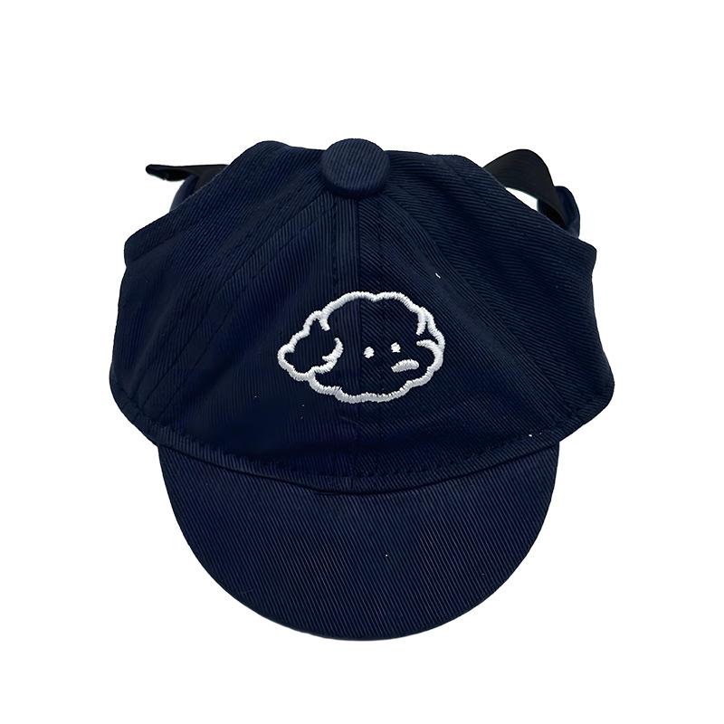 Dog Outdoor Shade Baseball Cap Pet Versatile Hat Kitten Hat Korean Version Cute Corgi Teddy Pet