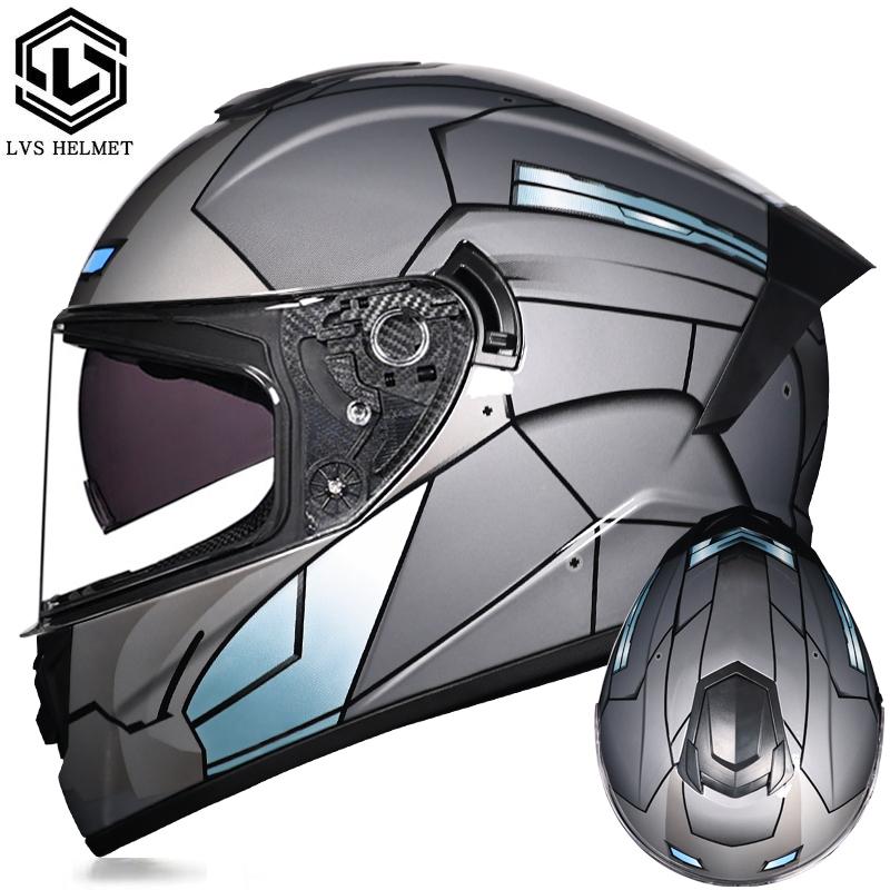 Professional Motocross Helmet Full Face Racing Helmet Motorcycle Double Lens Series DOT Approved Capacete Casco