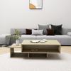  Coffee Table, Sonoma Oak, 105x55x32cm, Wood-based Material