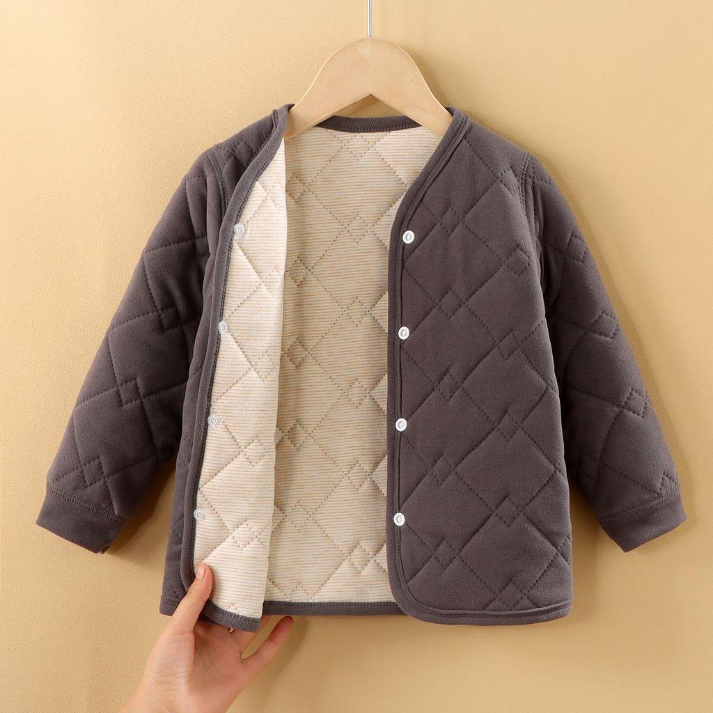 Children's Warm Quilted School Uniform Inner Layer for Boys & Girls - Autumn/Winter Style