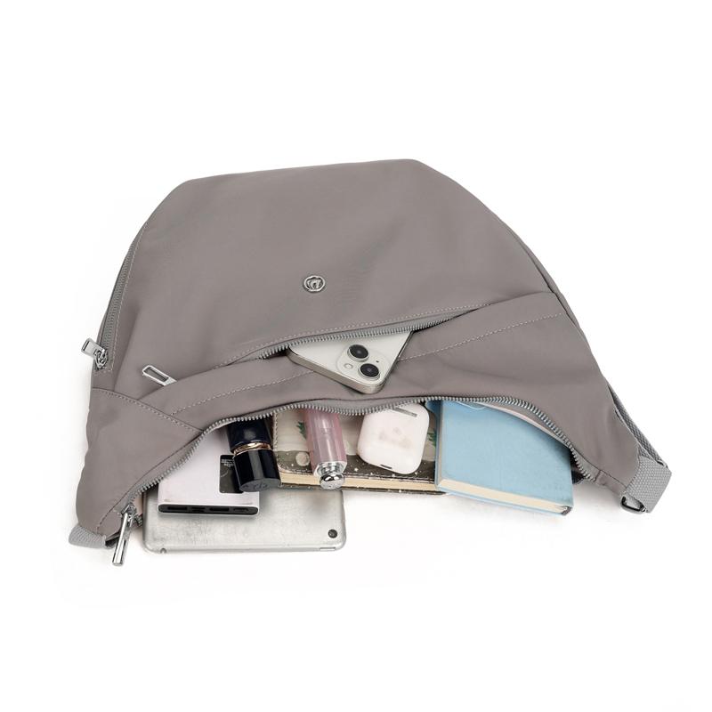 Large Capacity Crossbody Bag Women's Shoulder Bag Solid Color Hobo Bag