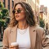 Three Layer Titanium Steel French Vintage Necklace Minimalist Design Collarbone Chain Long Lasting Jewelry