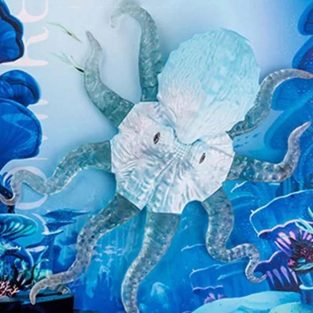 Parent-child Simulation Sea Life Stretchy Toys Stretch Squeezing Animal Model Toys  Office Workers