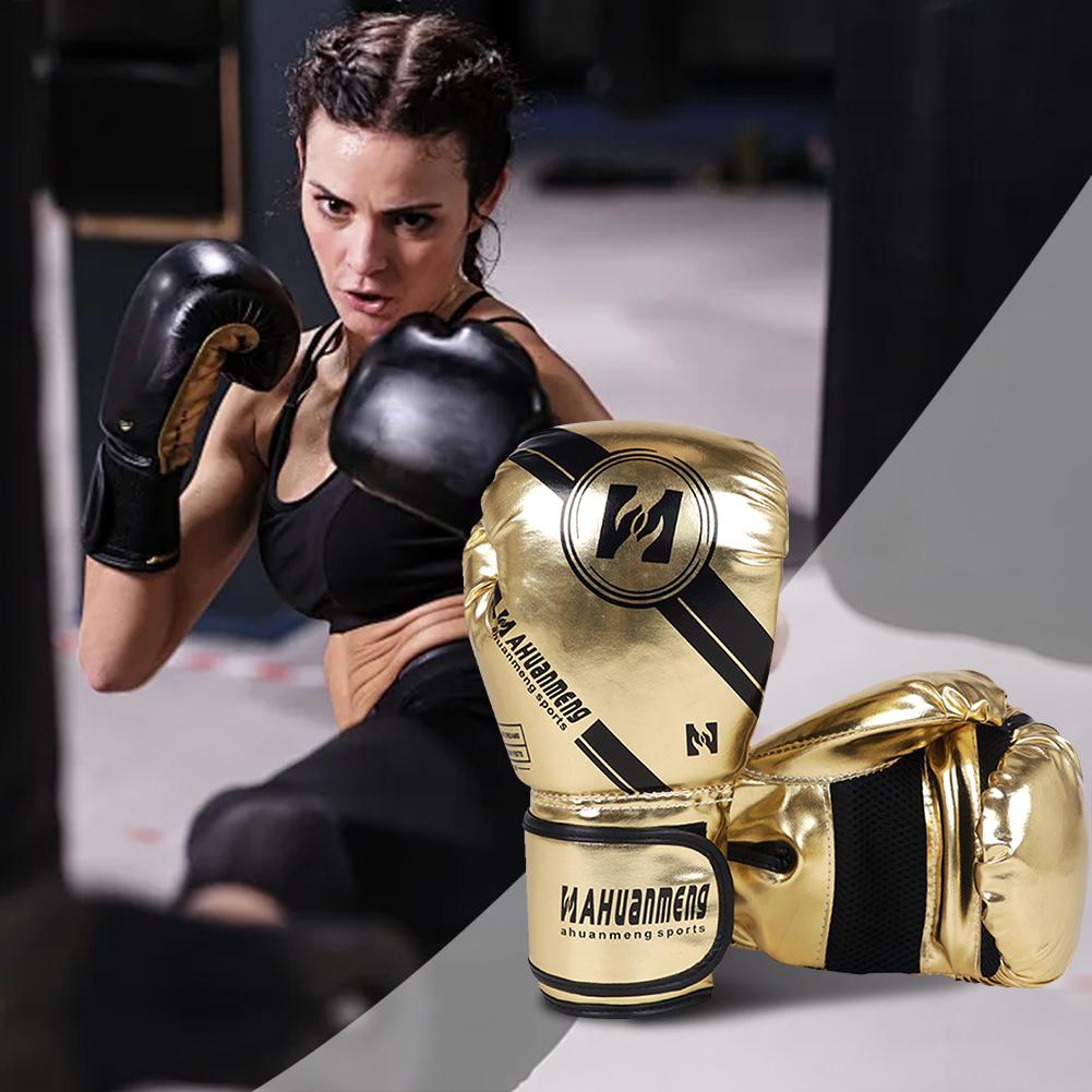 Boxing Gloves Boxing Training Gloves Breathable Training Sparring Gloves PU Leather Adjustable Punch Mitts for Kids Adults