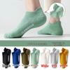 Men's Odor-Resistant Sweat-Absorbent Low-Cut Ankle Socks for Spring/Summer - Thin & Lightweight for Sports