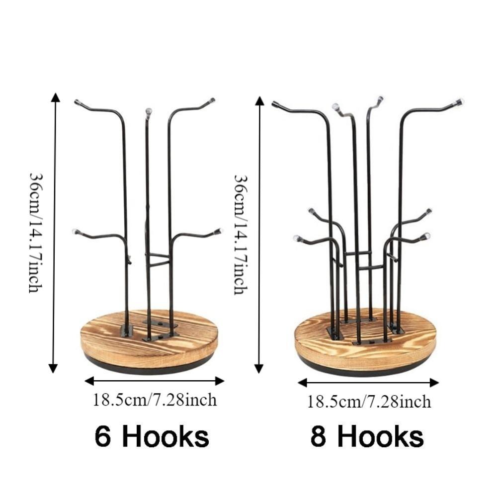 Removable Mug Drying Rack Large Capacity Water Bottles Storage Rack Cup Display Rack  Bedroom