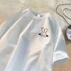 Women Fashion Summer Casual Outfit Clothing New Rabbit Printed Short Sleeved Tshirt for Womens Tshirt Clothing Street Casual
