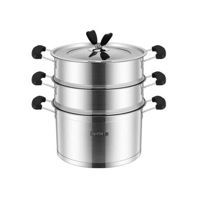 Bernice 3-Layer Stainless Steel Steamer Soup Pot