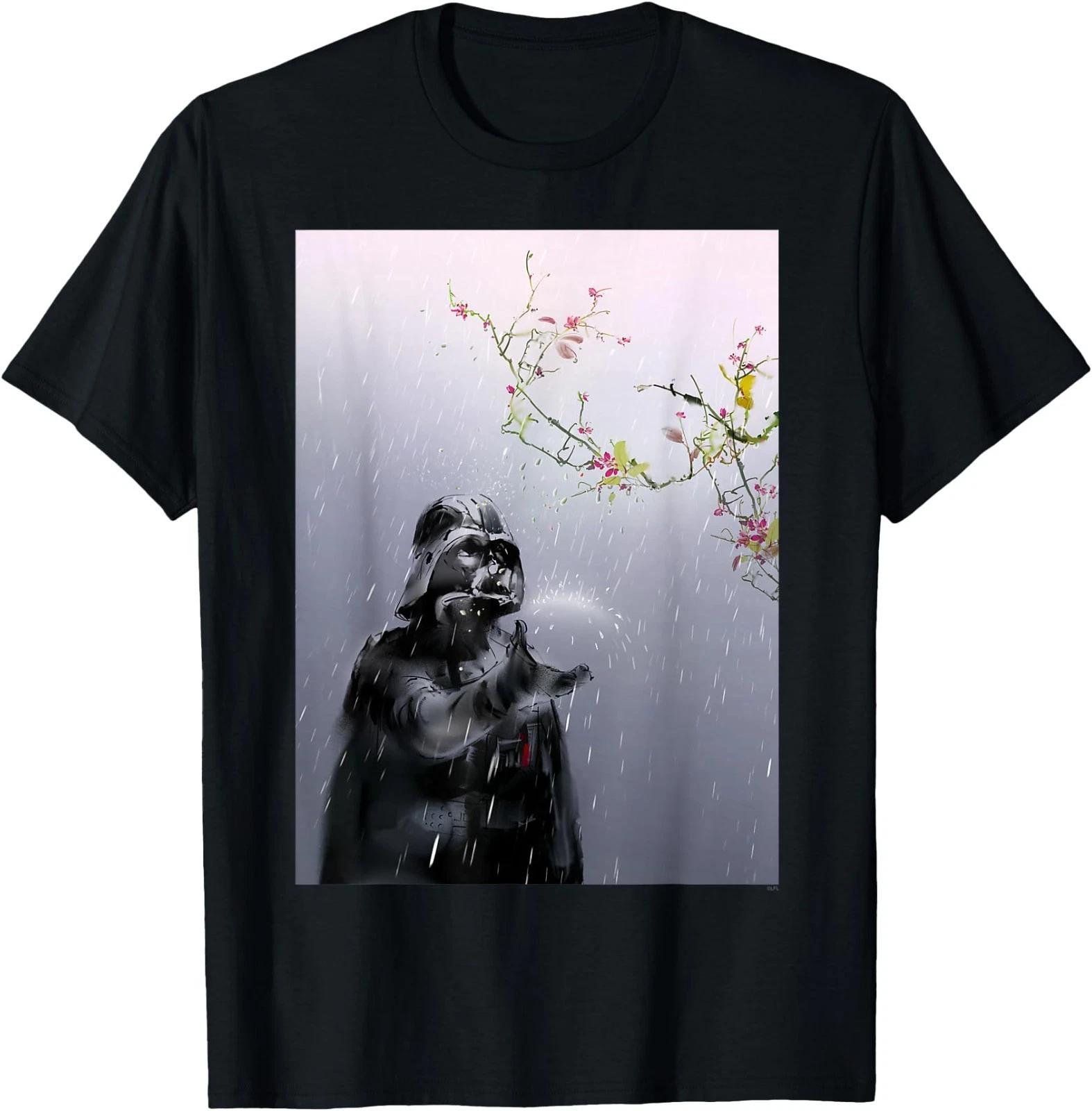 Star Wars Darth Vader Spring Cherry Blossoms Sakura Art T-Shirt S