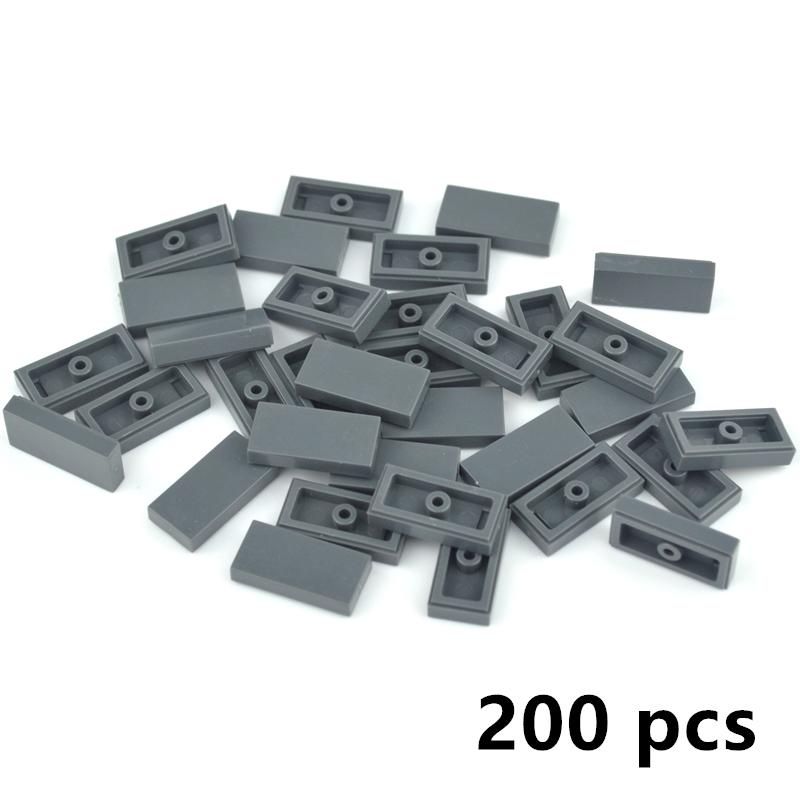 

200pcs DO IT YOURSELF Construction Bricks Figure Blocks Smooth 1x2 ColorFul Learning Creativity Dimension Works With Featuring all brand ideal for