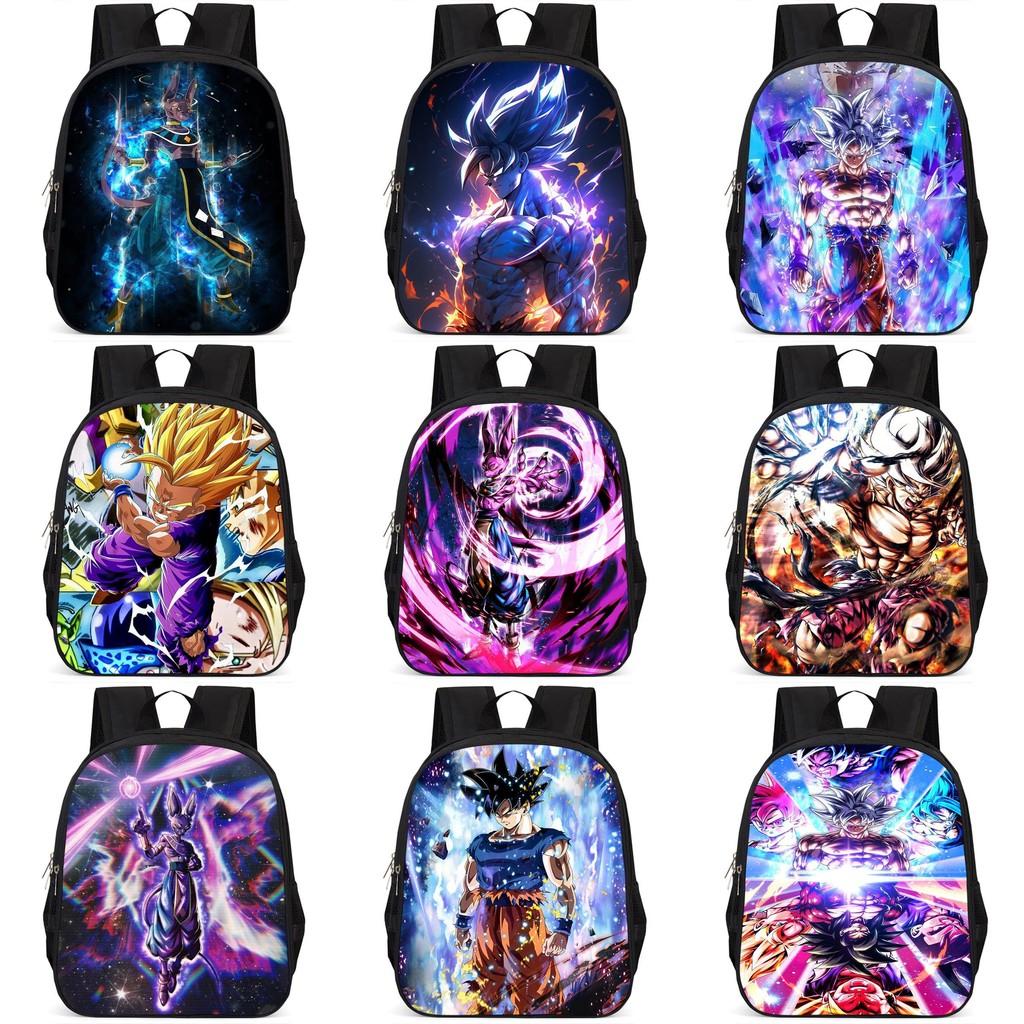 Dragon Ball Z Rucksack Große Kapazität Goku Beerus 15 Zoll Schultasche Für Kinder