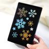 Happy New Year Christmas Wall Winter Snowflake Window Glass Stickers Merry Christmas Decors