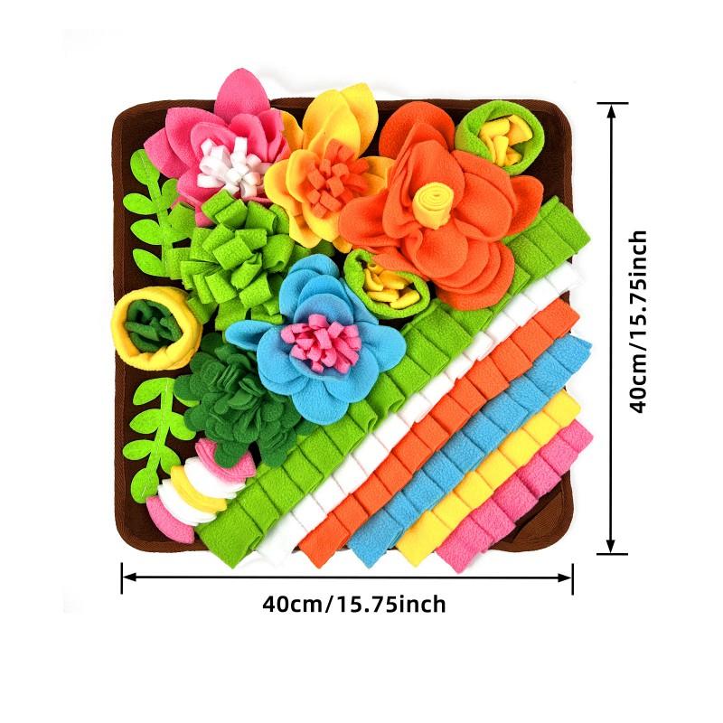 Slow Feeding Mat Dogs Cats Snuffle Pad Interactive Puzzle Toy Mental Stimulation Training