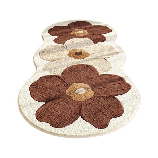 

Коврик для пола Ультратонкие синтетические волокна Быстрая очистка Уход Ковер для зоны Антискользящий Ламинированное сцепление Мягкий Низковорсовый ковер 40x120cm L