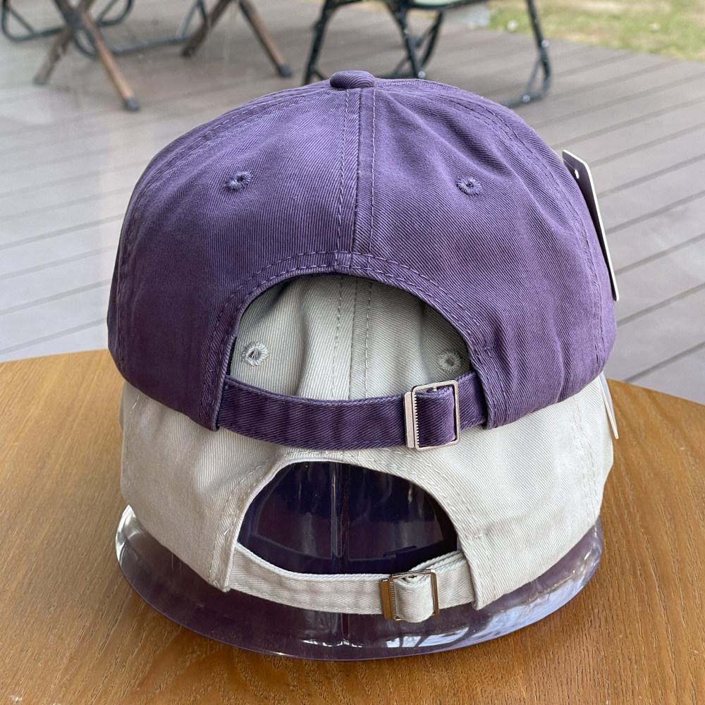 Hat Women's Simple Versatile Solid Color Baseball Cap Couple Casual Face Small Light Board Cap Men's Four Seasons