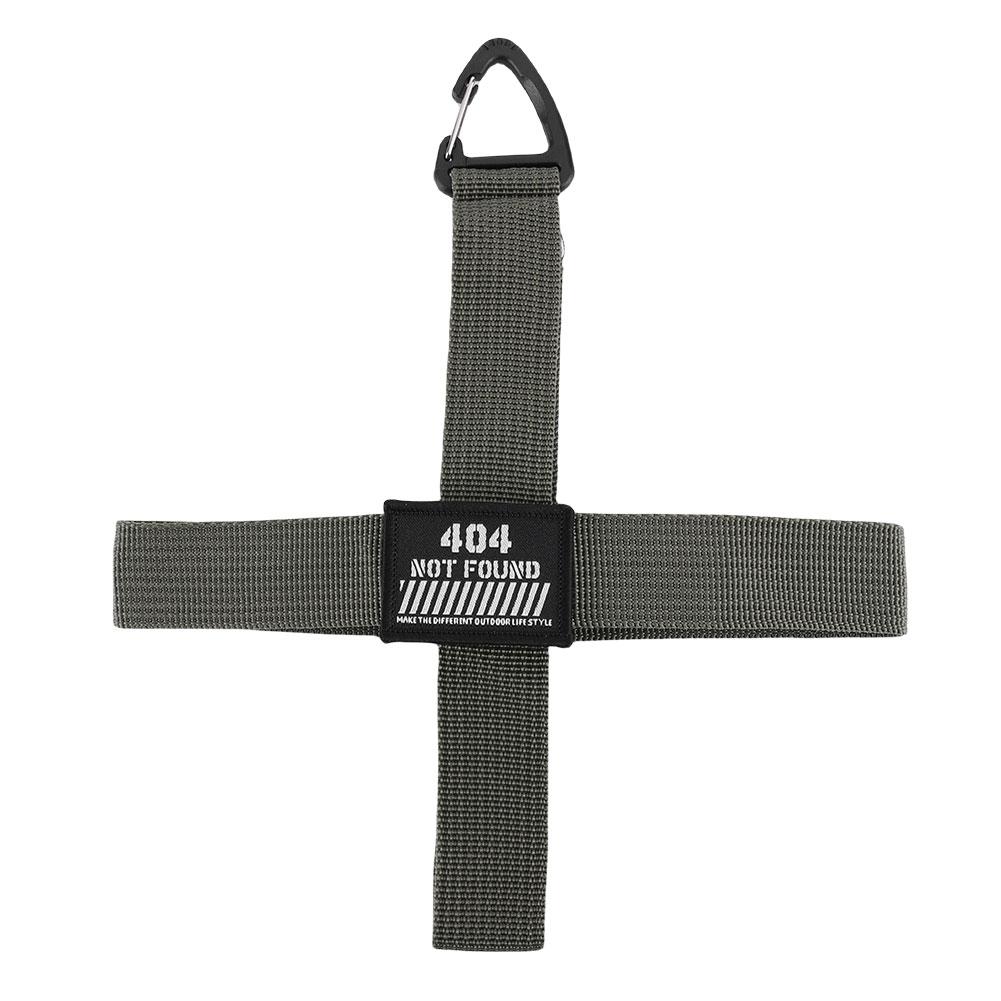 

Outdoor Camping Tableware Storage Strap Multi-Purpose Camping Cutlery Cross Strap for Diameter Under 12cm Snow Bowl Tableware