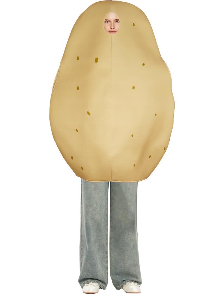 Potato Costume for School Events, Party, Cosplay, and Halloween