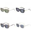 Small Fragrance Celebrity Style Pearl Leg Sunscreen Sunglasses For Fashion Girls