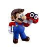 Große Mario Super Mario Spielfigur Pvc Heimdeko Sammlerstück Display 27x38cm