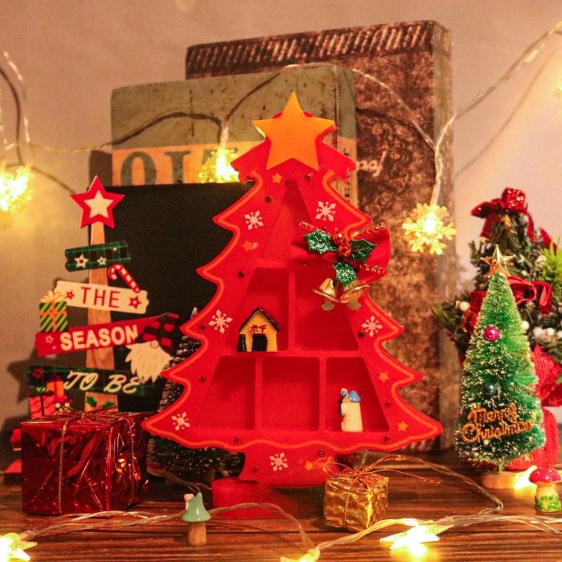 Christmas Tree Shaped Epoxy Resin Moulds Jewelry Box Molds for Storage Container