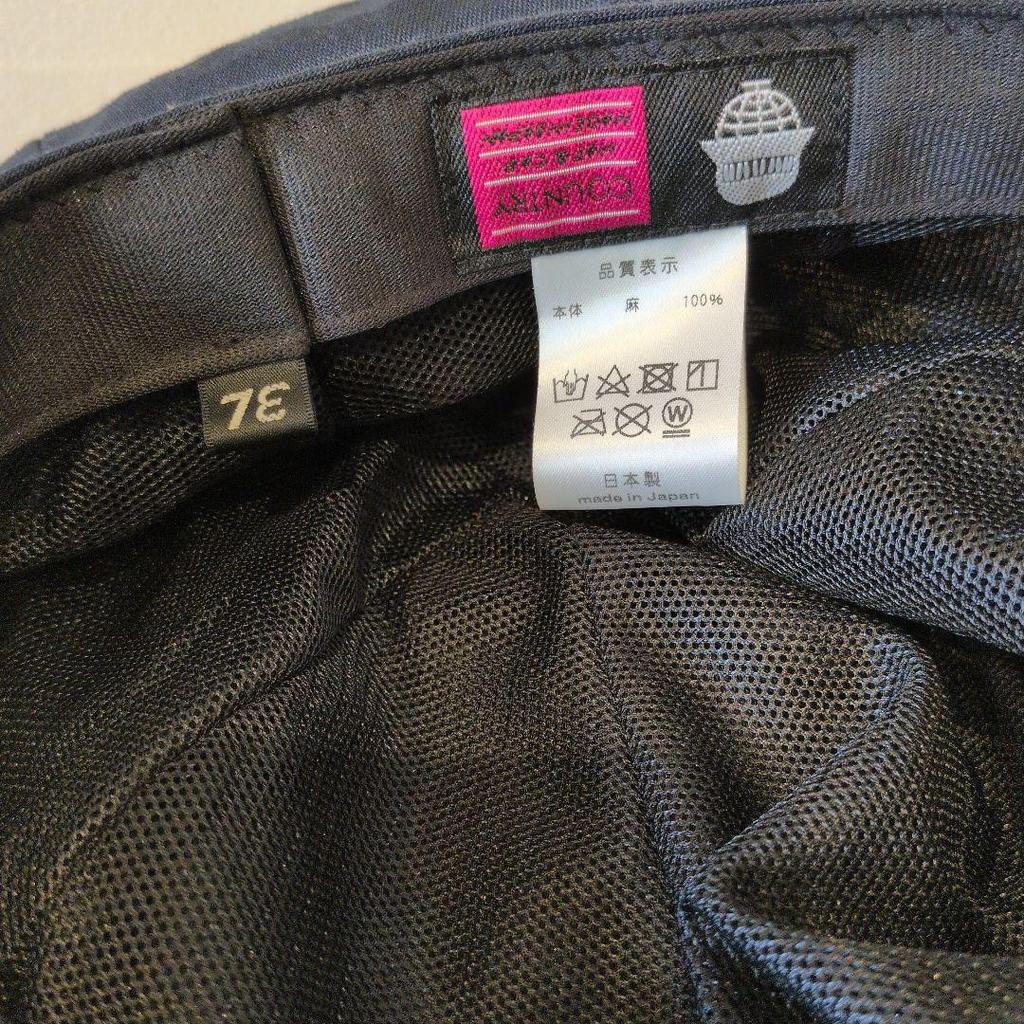 [GEBRAUCHT] Kawabuchi Hutladen Übergröße Leinen Schiebermütze 63cm