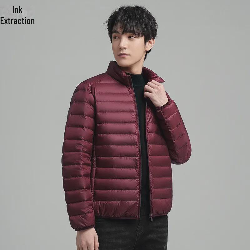 2024 Men's Trendy Winter Plus Velvet Light Cotton Jacket