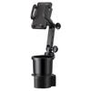 Car Cup & Phone Holder: Multifunctional Water Cup, Drink, and Storage Rack.