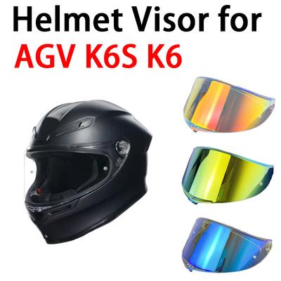 K6S Helmet Visor For AGV Motorcycle Helmets Night Vision Visor Len Case For AGV K6 Helmet Lens Windshield Motorcycle Accessories