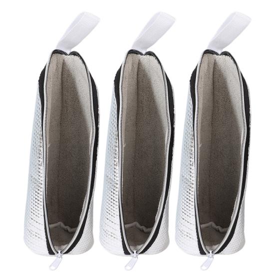 Baby Bottle Insulated Bag Aluminum Foil Thermal Carrier with Handle 3-Layer Thickened Bottle Pouch for Hot Cold Storage