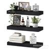 Bathroom Shelf Wall Mounted Storage Shelf Ledge Organizer for Towels and Essentials Rustproof Stainless Steel No Drilling