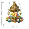 2D/Flat DIY Diamond Painting Set Diamond Painting Hanging Pendant Rhinestone Diamond Art Window Pendants for Garden Window Decor