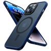 Etui Do Iphone 14 Pro Max Magsafe Case Obudowa Ochronna Alogy Ring Pancerne Na Telefon Matowe Granatowe