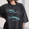 Distressed Pike Fishing Shirt and Kids Tshirt, Teal Fish Tee, Angler Gift for Him, Freshwater Fishing T-Shirt and Kids Tshirt
