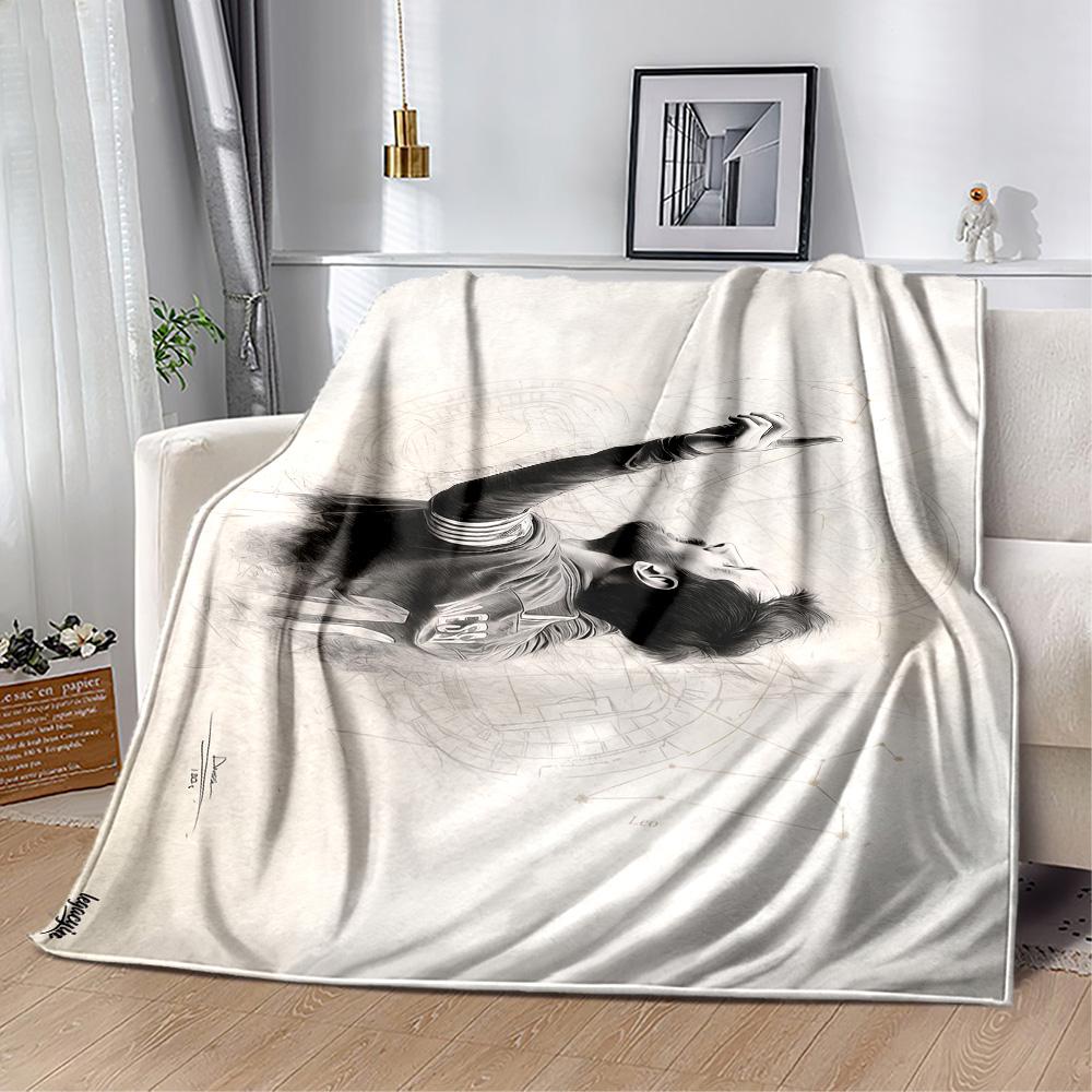 Messi 50 Blanket Warmthful Decor Perfect for Picnics Chair Couch for All Occasions Warmthful Decor Ideal Gift For Birthday Valentine'S Day
