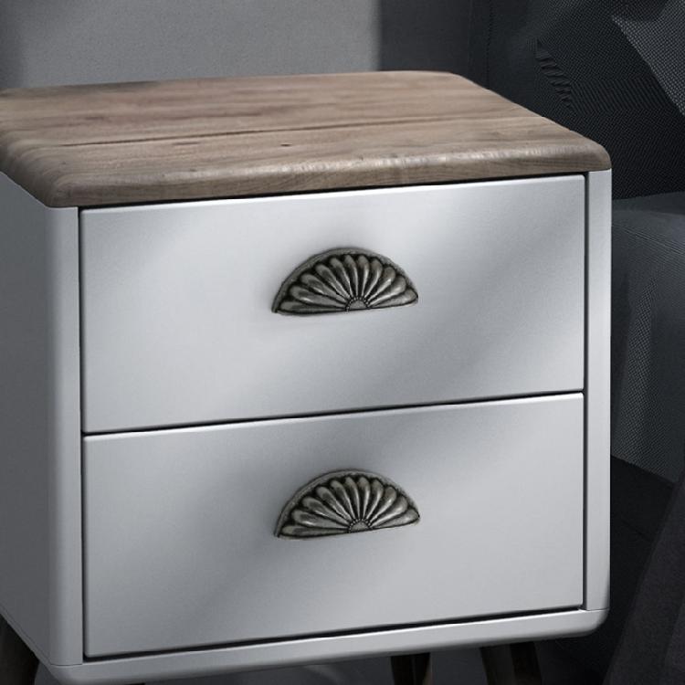 6 Stuks Meubel Decoratief Handvat Modern Zinklegering Ladekast Knop Schelpvorm Nachtkastje Trekgreep Eenvoudig te Installeren