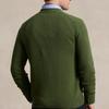 Polo Ralph Lauren FW24 Logo Wool Fashion Knit Sweater Men sweater Olive-Green MNPOSWE16822061-310