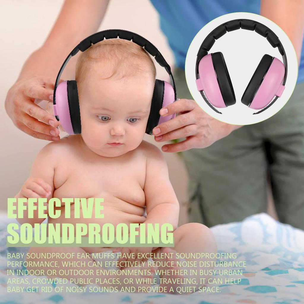 New Kids Ear Plugs Fit Travel Baby Sleeping Sound-isolating Headphones Baby Ears Protection Anti Noise Shield Earmuff