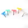 50/100Pcs Plastic Colored Push Pins Thumbtacks Office School Supplies