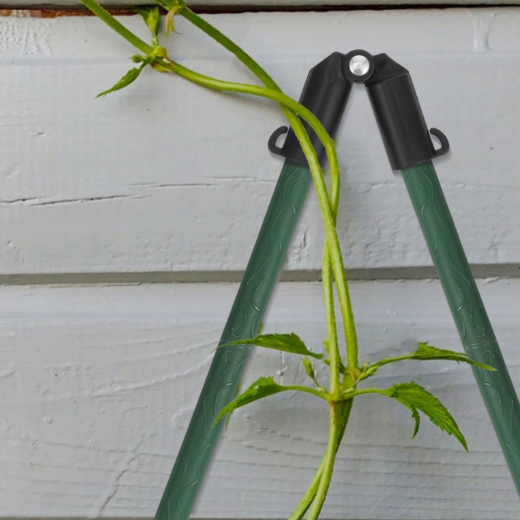 10Pcs Adjustable Plastic Trellis Connector Clip B-Type Garden Support Clip for Tomato Cucumber Pepper Grape Eggplant Greenhouse