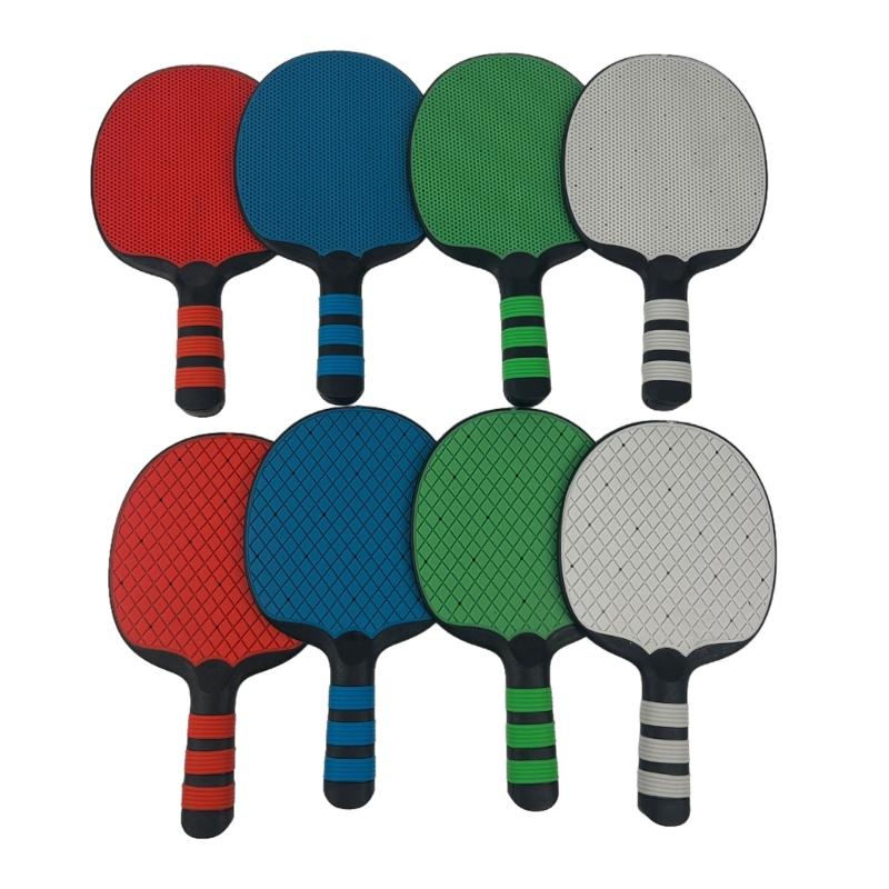 1 Par Equipo de Tenis de Mesa de Goma para Principiantes Set de Paletas de Pingpong Bate de Tenis de Mesa Set de Raquetas de Tenis de Mesa
