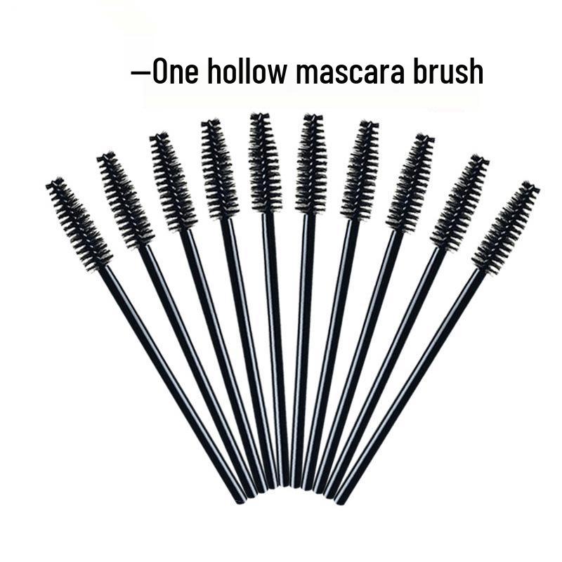 

Набор полых одноразовых щеточек для ресниц и бровей GUTU со спиральной расческой для ресниц и керлером Pink Handle Pink Brush