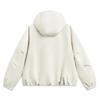 Li Ning Outdoor CF Shell Solid Color Water-Resistant Urban Outdoor Protective Jacket Women jackets Beige AFDW210-1