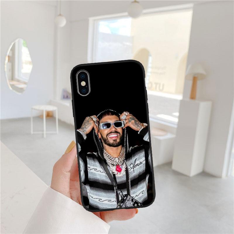 

IX44 Anuel AA New Luxury Phone Case for OPPO A3 Pro A40 A60 A80 A15 A15S A16 A16S A12 A16K A17 A17K A53 A53S A54 A54S A58 OPPO A80 5G