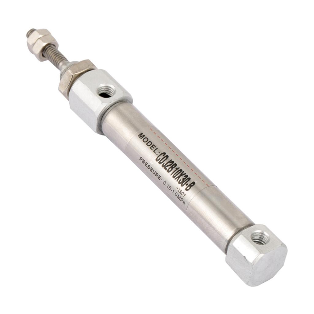CDJ2B10 30B 10mm Durchmesser 30mm Hub doppeltwirkender Pneumatikzylinder aus Edelstahl