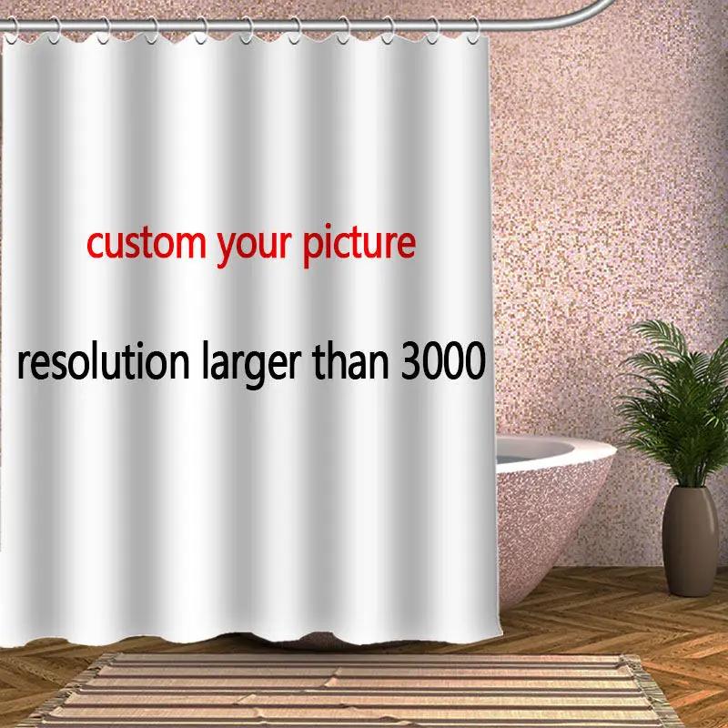 אמנות ויליאם מוריס דוגמה מותאמת אישית וילון אמבטיה פוליאסטר עמיד למים וילונות מקלחת עשה זאת בעצמך מסך אמבטיה וילון מודפס למקלחת